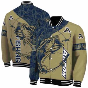 customized akron zips fishing rod gold jacket fashion forward