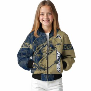 customized akron zips fishing rod gold jacket top rated