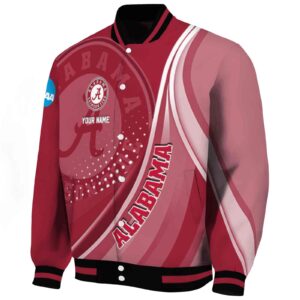 customized alabama crimson tide wave patterns crimson jacket best selling