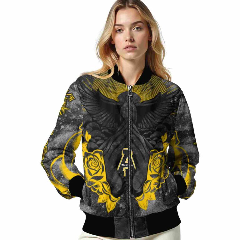 customized appalachian state mountaineers praying hands black jacket latest model