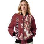 customized arizona coyotes fishing passion red white jacket best selling
