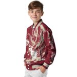 customized arizona coyotes fishing passion red white jacket best selling