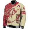 customized arizona diamondbacks fishing rod sand jacket best selling