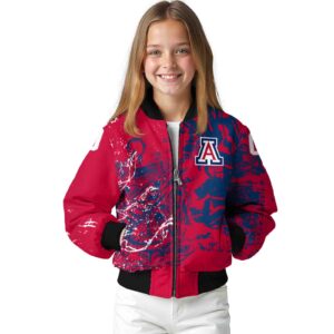 customized arizona wildcats fishing art red jacket top rated