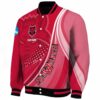 customized arkansas state red wolves wave patterns scarlet jacket best selling