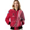 customized arkansas state red wolves wave patterns scarlet jacket latest model