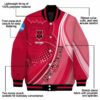 customized arkansas state red wolves wave patterns scarlet jacket new arrival