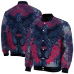 customized atlanta braves praying hands navy jacket best selling
