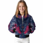 customized atlanta braves praying hands navy jacket best selling