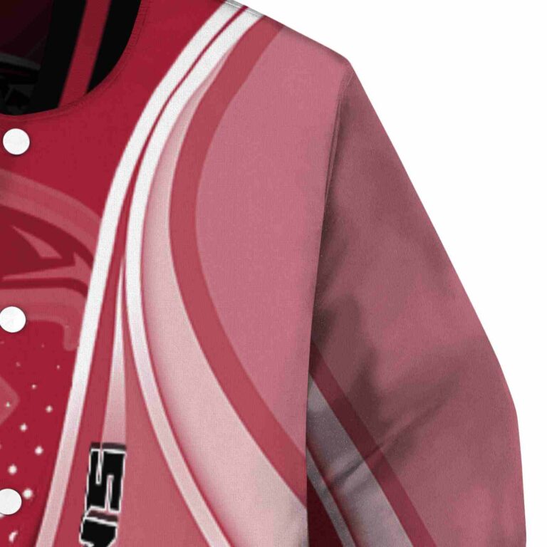 customized atlanta falcons wave patterns red jacket premium grade