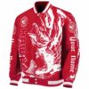 customized atlanta hawks fishing passion red white jacket best selling