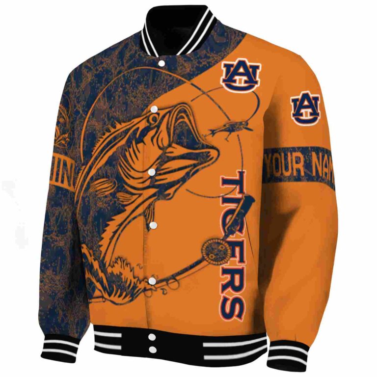 customized auburn tigers fishing rod orange jacket best selling