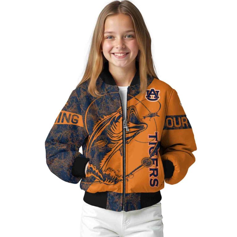 customized auburn tigers fishing rod orange jacket top rated