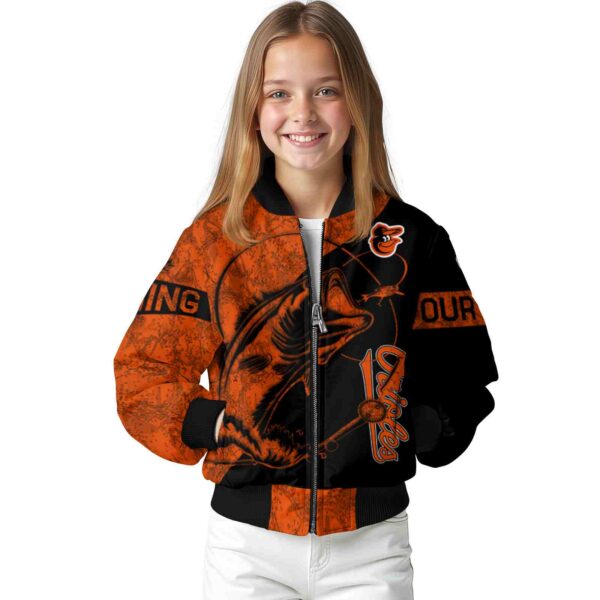 customized baltimore orioles fishing rod black jacket top rated
