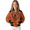 customized baltimore orioles heart explosion orange jacket top rated