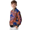 customized boise state broncos heart explosion orange jacket trendy