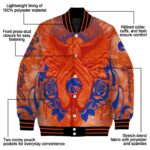 customized boise state broncos praying hands orange jacket best selling