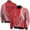 customized boston red sox wave patterns red jacket fashion forward