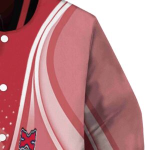 customized boston red sox wave patterns red jacket premium grade