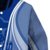 customized buffalo bills wave patterns blue jacket premium grade