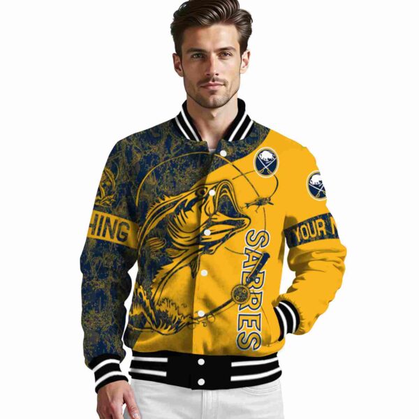 customized buffalo sabres fishing rod yellow jacket high quality