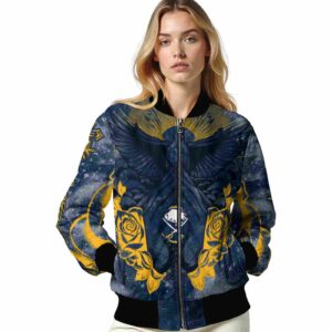customized buffalo sabres praying hands navy blue jacket latest model