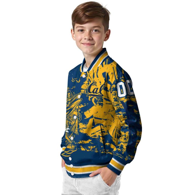 customized california golden bears fishing art blue jacket trendy