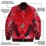 customized carolina hurricanes praying hands red jacket best selling