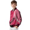 customized chicago bulls wave patterns red jacket trendy