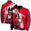 customized cincinnati bearcats mickey football red white jacket fashion forward