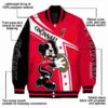 customized cincinnati bearcats mickey football red white jacket new arrival
