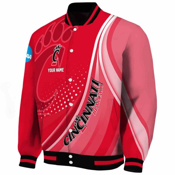 customized cincinnati bearcats wave patterns red jacket best selling