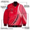 customized cincinnati bearcats wave patterns red jacket new arrival
