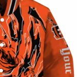 customized cincinnati bengals fishing passion orange white jacket best selling
