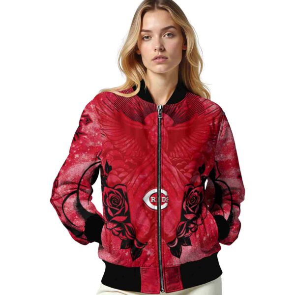 customized cincinnati reds praying hands red jacket latest model