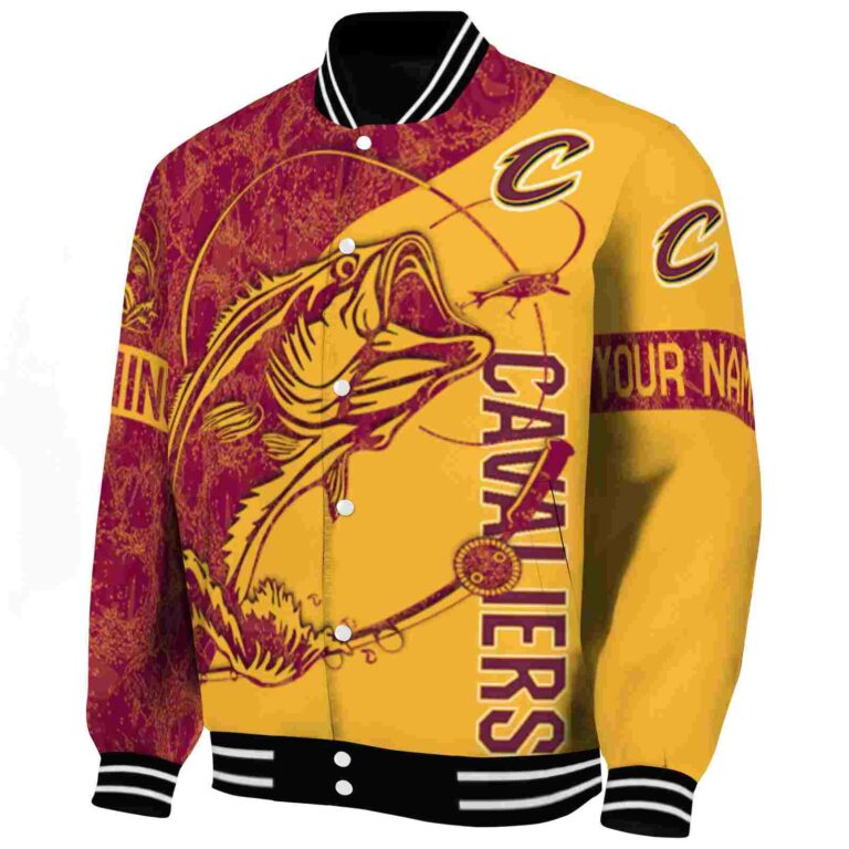 customized cleveland cavaliers fishing rod gold jacket best selling