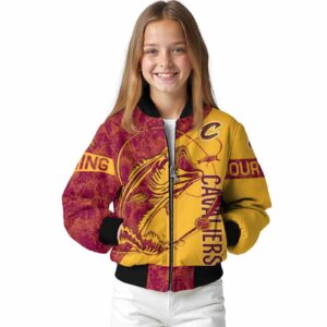 customized cleveland cavaliers fishing rod gold jacket top rated