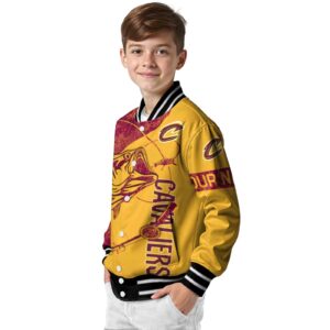 customized cleveland cavaliers fishing rod gold jacket trendy