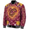 customized cleveland cavaliers heart explosion wine jacket best selling