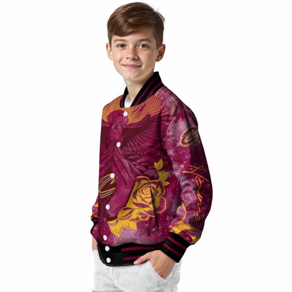 customized cleveland cavaliers praying hands wine jacket trendy