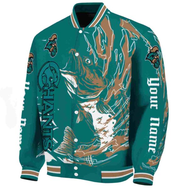 customized coastal carolina chanticleers fishing passion green white jacket best selling