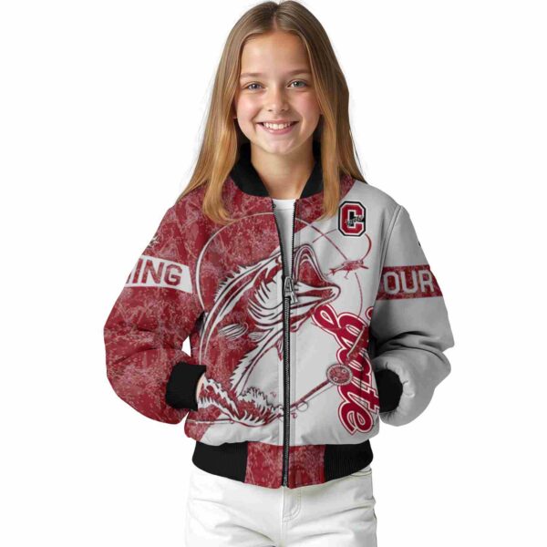 customized colgate raiders fishing rod gray jacket top rated