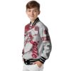 customized colgate raiders fishing rod gray jacket trendy