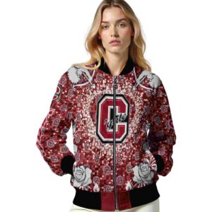 customized colgate raiders heart explosion maroon jacket latest model