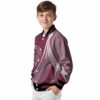 customized colorado avalanche wave patterns burgundy jacket trendy