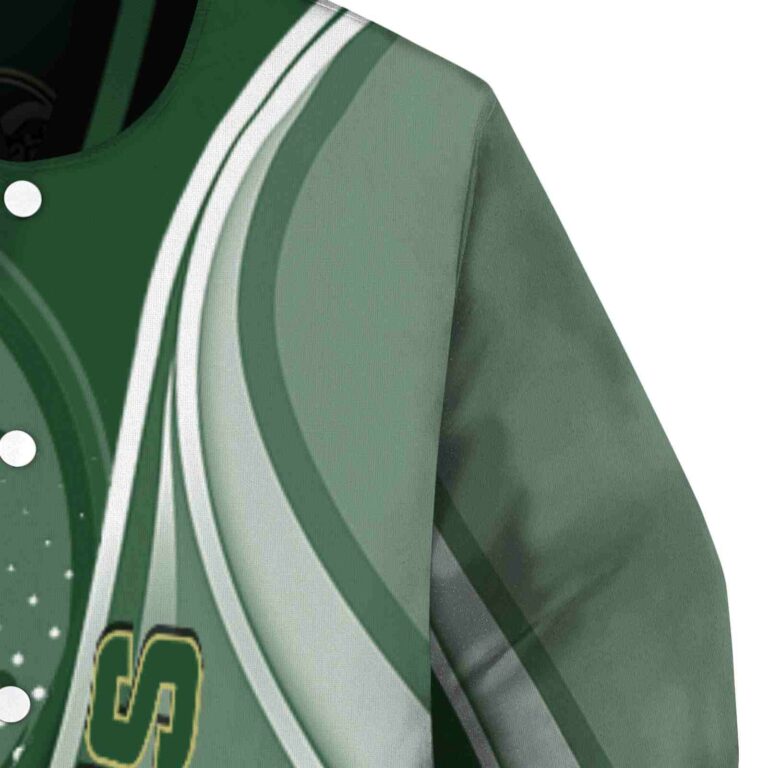 customized colorado state rams wave patterns green jacket premium grade