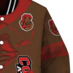 customized cornell big red fishing rod brown jacket best selling