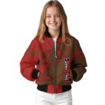 customized cornell big red fishing rod brown jacket best selling