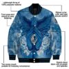 customized dallas mavericks praying hands blue jacket new arrival