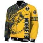 customized denver nuggets fishing rod yellow jacket best selling